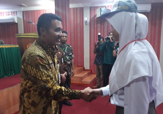 36 Siswa Bengkalis Ikut Seleksi Calon Paskibra untuk Provinsi Riau dan Nasional