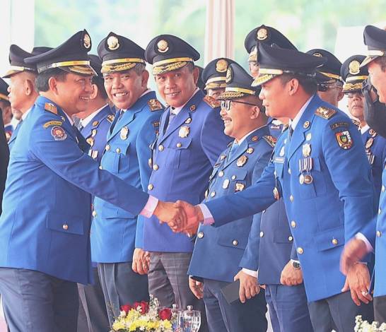 Pj Walikota Pekanbaru Hadiri Upacara HUT Damkar dan Penyelamatan ke-104 di Jakarta