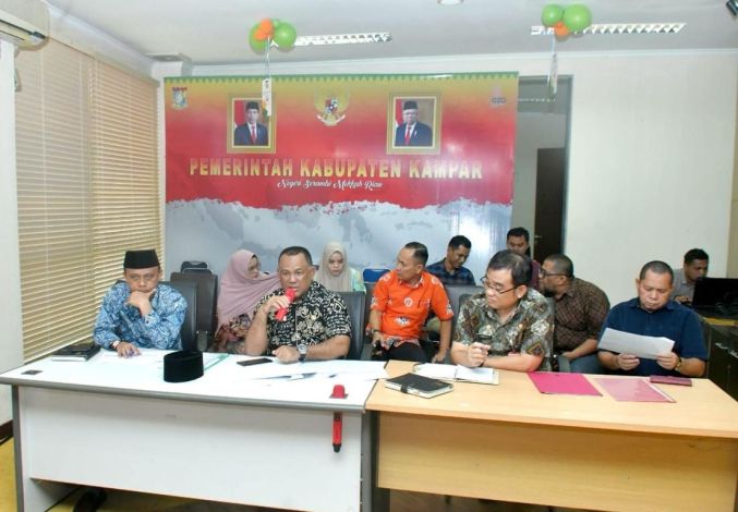 Pemkab Kampar Ikuti Rakor Perkembangan Penyelesaian Aset Bermasalah Tahun 2024 di Wilayah Riau