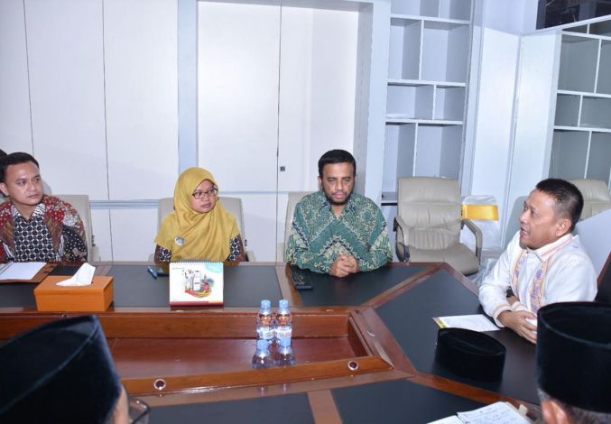 Pj Bupati Kampar Terima Kedatangan BPK RI Perwakilan Provinsi Riau