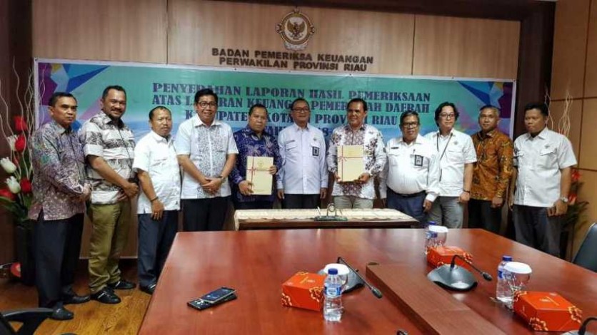 Pemkab Meranti Raih 7 Kali WTP, Penerima LHP BPK RI Pertama di Riau