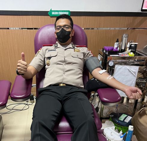 Produksi Darah di Indonesia Masih Rendah, Kompol Deny Kampanyekan Donor