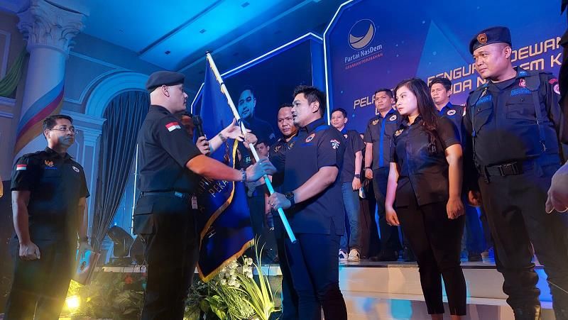 Jadi Ketua DPD Garda Pemuda Nasdem Pekanbaru, Faisal Islami Optimis Menangkan Nasdem Pemilu 2024