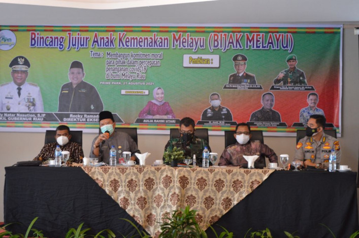 Pijar Melayu Ikut Berkontribusi dalam Percepatan Penanganan Covid-19 di Riau