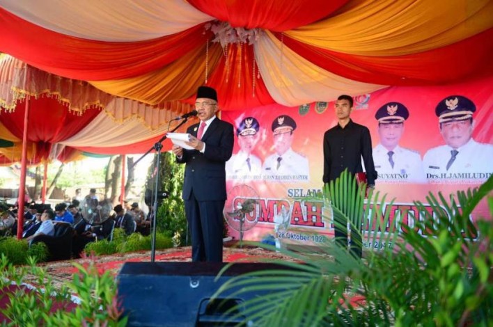 Peringati Hari Sumpah Pemuda, Gubernur Riau Ajak Pemuda Berani Bersatu