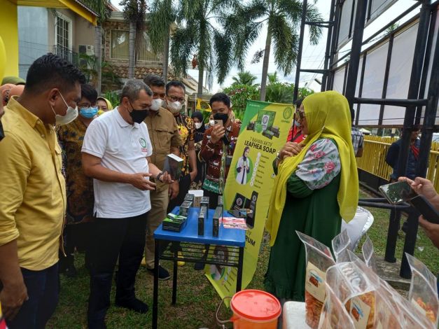 Soksi Riau Gelar Pasar Murah dan Bazar UMKM, Kemeriahan HUT Golkar ke 57 Berlanjut