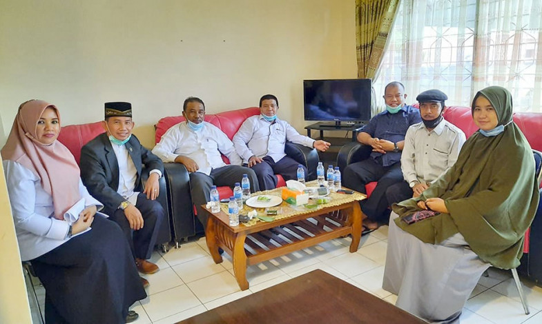 Direktur Quran Center Batam Kunjungi LPTQ Bengkalis