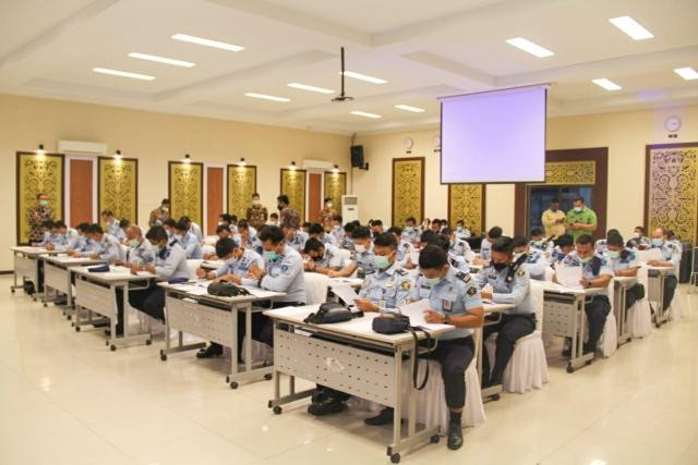 Putus Matarantai Peredaran Narkoba di Lapas, Kanwil Kumham Riau Assessment Petugas BPN