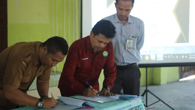 Dukung Pengembangan Pertanian, Faperta Unri Tandatangani MoA dengan Gapoktan Manunggal Sakti