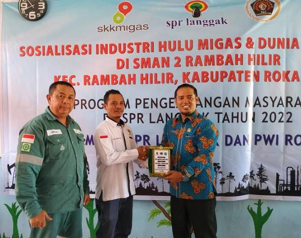 Komit Dukung Pendidikan Riau, SPR Langgak Kenalkan Industri Hulu Migas Bagi Pelajar
