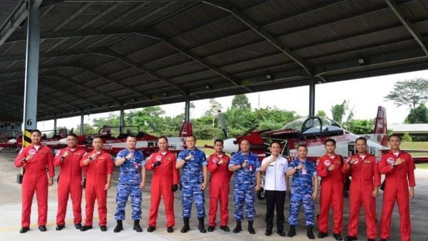 Jupiter Aerobatic Team TNI AU Akan Tampil di Langit Pekanbaru pada 28 Mei