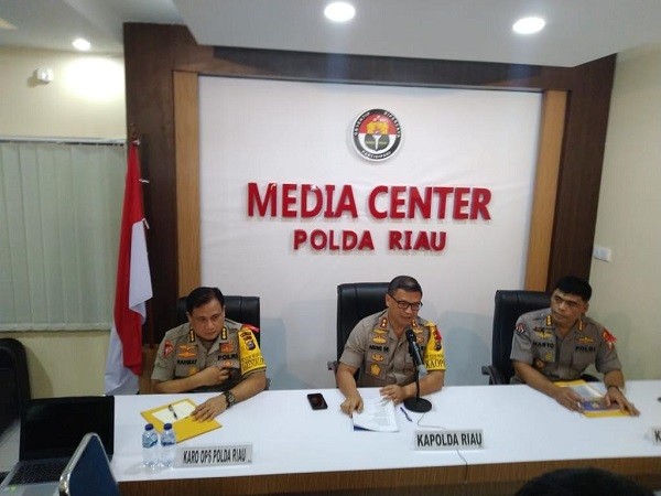 Polda Riau Beri Pelatihan 10.864 Personel