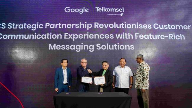 Telkomsel dan Singtel Jalin Kerja Sama dengan Google untuk Dukung Transformasi Digital Bisnis