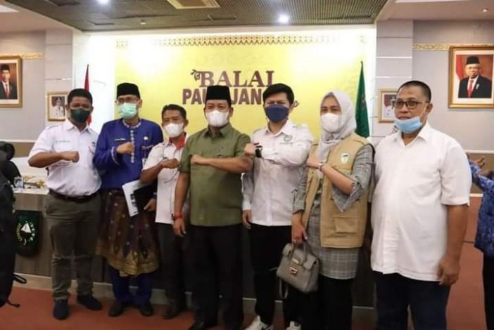 Hadiri Rapat Koordinasi Persoalan CPO Sawit, Pimpinan DPRD Riau Sarankan Bupati Surati Presiden Cabut Larangan Ekspor
