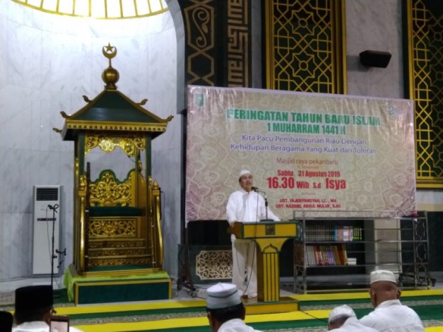 Momentum Tahun Baru Islam, Gubernur Riau Ajak Perhatikan Kaum Dhuafa