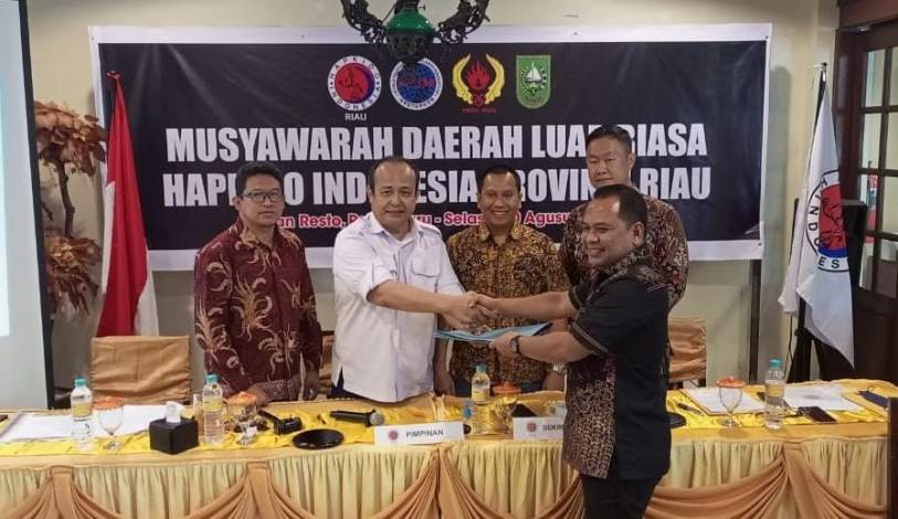 Melalui Musdalub, Aidil Fitra Terpilih Pimpin Hapkido Riau