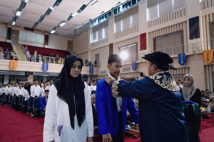 Politeknik Caltex Riau Lantik 798 Mahasiswa Baru, Ini Wejangan dari Direktur
