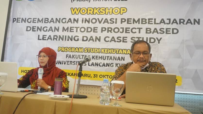 Lolos Hibah PKKM Dikti, Fahutan Unilak Hadirkan Guru Besar IPB University