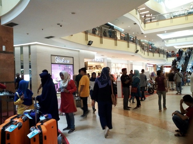 Awal Tahun 2019, Pusat Perbelanjaan di Pekanbaru Ramai