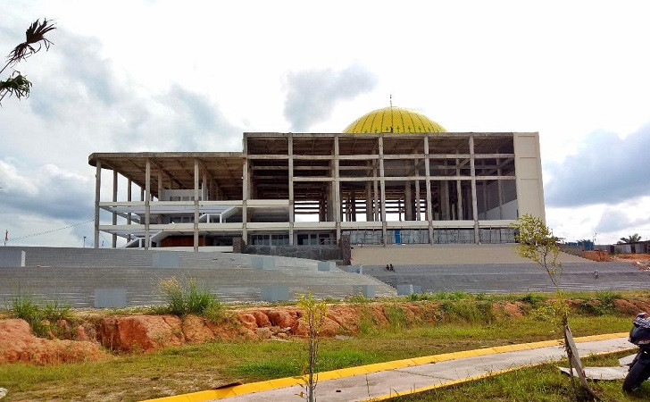 Finishing Islamic Center Kota Pekanbaru Tahap Lelang