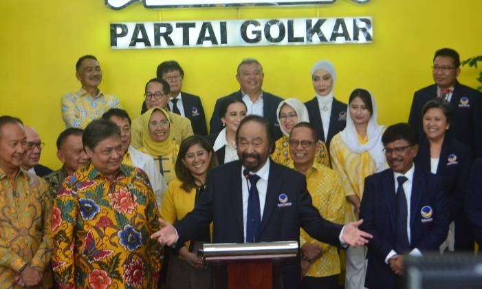 Surya Paloh Ungkap Kemungkinan KIB Gabung Koalisi Perubahan atau NasDem