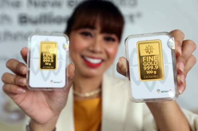 Harga Emas Antam Turun Tipis, Ini Daftar Lengkapnya