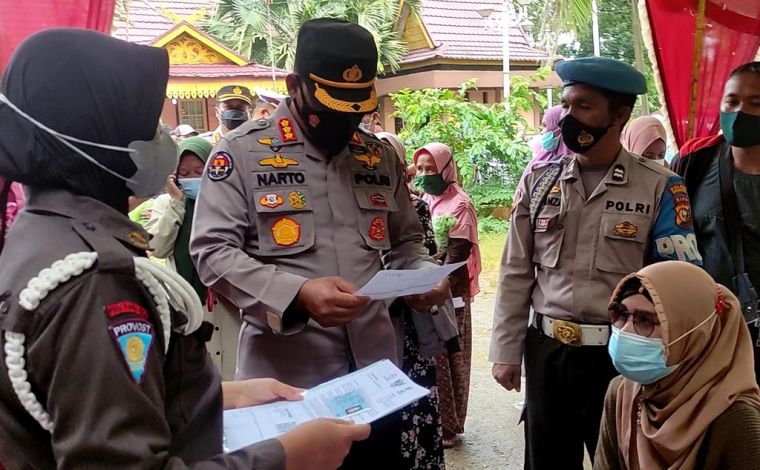 Polda Riau: Masyarakat Harus Bijak, Vaksin Itu untuk Keselamatan