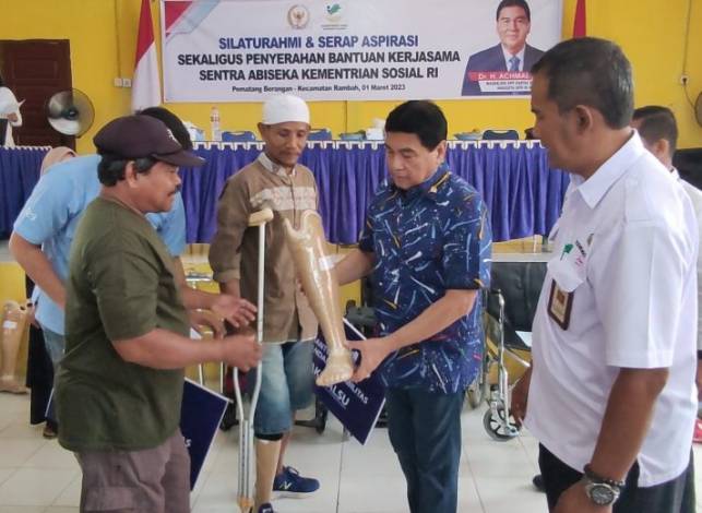 Achmad: Rp 350 Miliar Bantuan Kemensos Masuk ke Riau di Tahun 2022