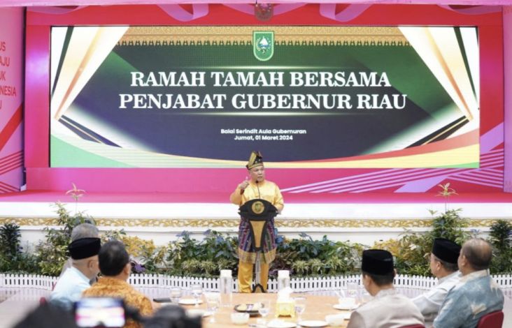 Bangun Riau Butuh Kekompakan, Ini Pesan Pj Gubernur ke Tokoh Masyarakat