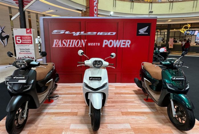 Skutik Premium Fashionable New Honda Stylo 160 segera Launching di Riau