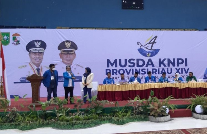 Nasarudin Terpilih Jadi Ketua KNPI Riau Periode 2021-2024 Versi Musda Pelalawan
