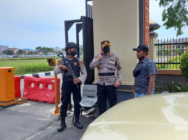 Pasca Aksi Teroris di Mabes Polri, Mapolda Riau Perketat Pengamanan