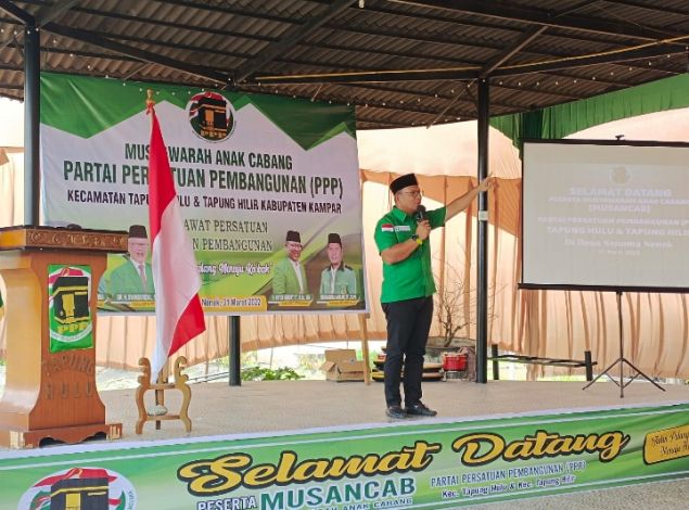 PPP Tapung Hulu dan Tapung Hilir Gelar Musancab, Yuyun: Kembalilah ke Rumah Besar Umat Islam