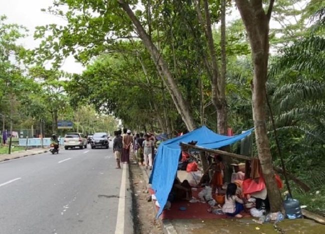 WNA Asing Terus Berdatangan hingga Dirikan Tenda di Pekanbaru, DPRD Minta IOM Tanggung Jawab