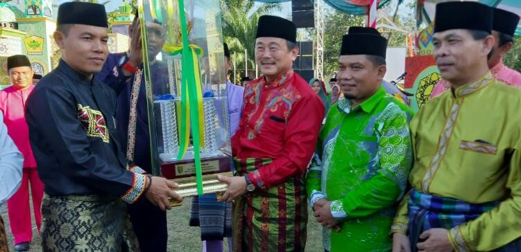 Pangean Juara Umum MTQ ke XVIII Kabupaten Kuansing