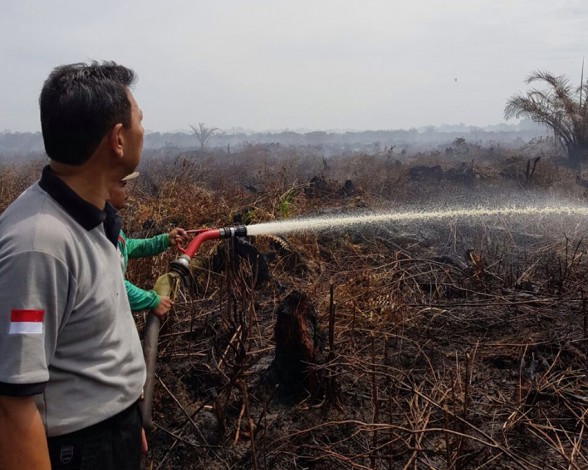 Cuti Lebaran, Satgas Karhutla Riau Tetap Siaga