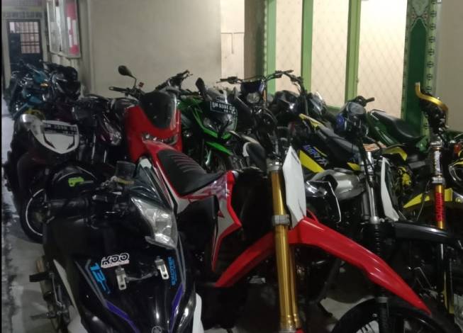 Razia Balap Liar dan Knalpot Brong di Pekanbaru, Polisi Amankan 15 Sepeda Motor