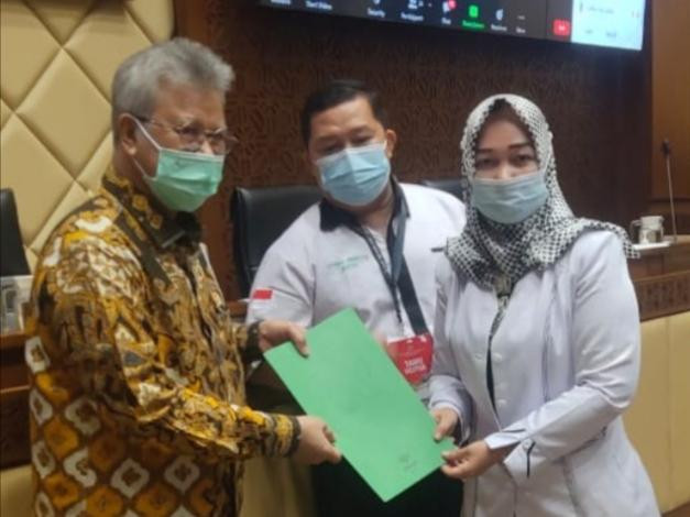 Ini Curhatan GTKHNK 35+ Riau di Hadapan Komisi II DPR RI
