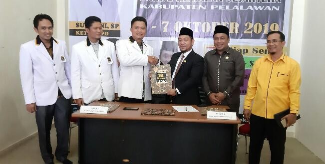 Berniat Maju Pilkada 2020, Ketua DPRD Pelalawan Daftar ke PKS
