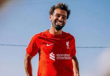 Pemain Liverpool, Mohamed Salah. (c) Liverpool Official