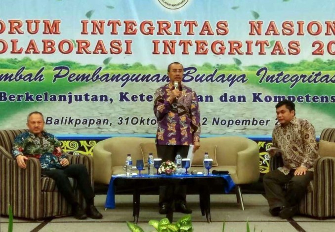 Jadi Narasumber di Forum Integritas Nasional Kolaborasi Integritas 2018 di Balikpapan, Ini yang Disampaikan Bupati Siak Syamsuar
