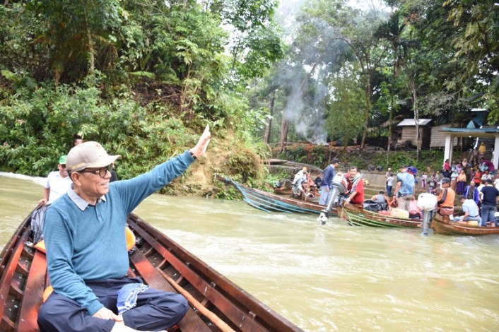 Bupati Kampar Setuju Ada Ambulance Air untuk Desa di Sepanjang Sungai Subayang
