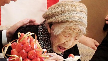 Orang Tertua di Dunia Rayakan Ulang Tahun ke-118