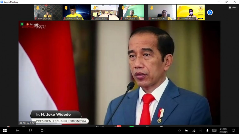 Jokowi Apresiasi Peluncuran Golkar Institute