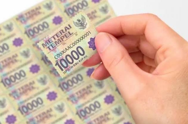 Meterai Rp10.000 sudah Bisa Didapatkan di Seluruh Kantor Pos