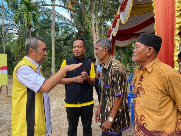 Caleg Partai Golkar Syamsuar Blusukan ke Pulau Rupat, Tampung Aspirasi Warga