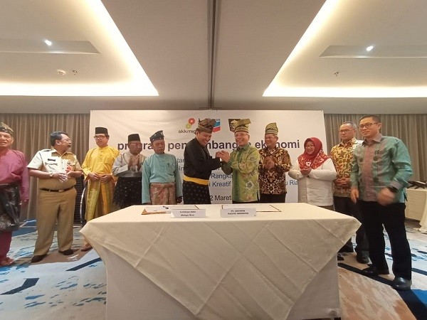 CPI dan LAMR Bangun Sentra Ekonomi Kreatif dan Budaya Melayu Riau