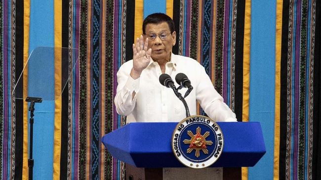 Presiden Filipina Perintahkan Tembak Mati Pelanggar Karantina