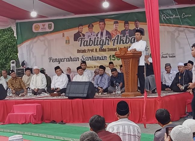 Gandeng BAZNAS dan Sejumlah Donatur, Umri Santuni Ribuan Dhuafa dan Anak Yatim