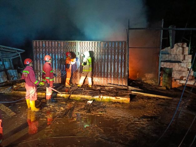 Polisi Ungkap Penyebab Kebakaran Pertamini dan Warung di Jalan Cipta Karya